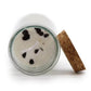 Bougie blood garnet artisanale parfum lily – rituel justice et réconciliation.